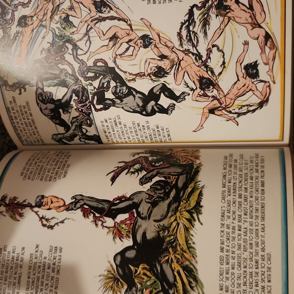 70s Tarzan of the Apes Book - Picture 5 of 6